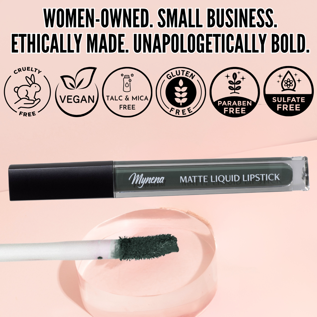 No-Transfer Matte Liquid Lipstick - Muted Sage | Jocelyne