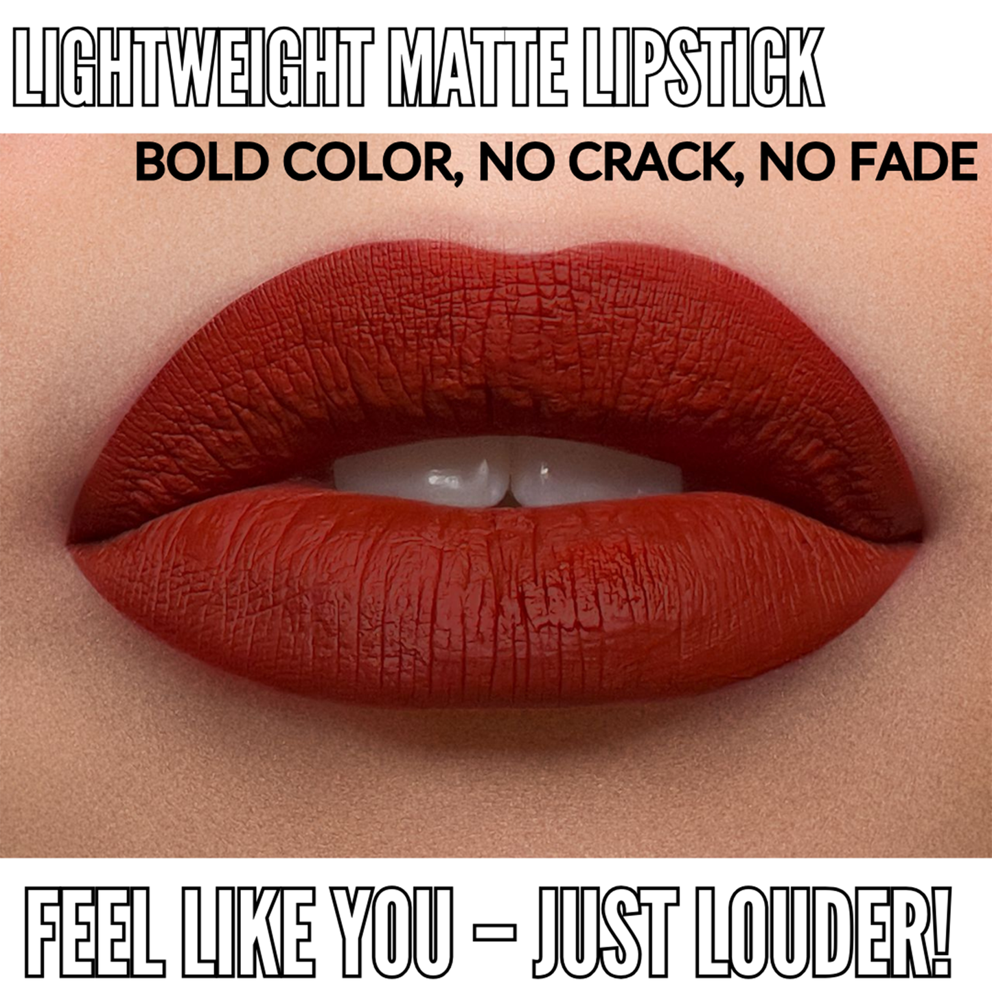 Long-Lasting Matte Liquid Lipstick - Sienna