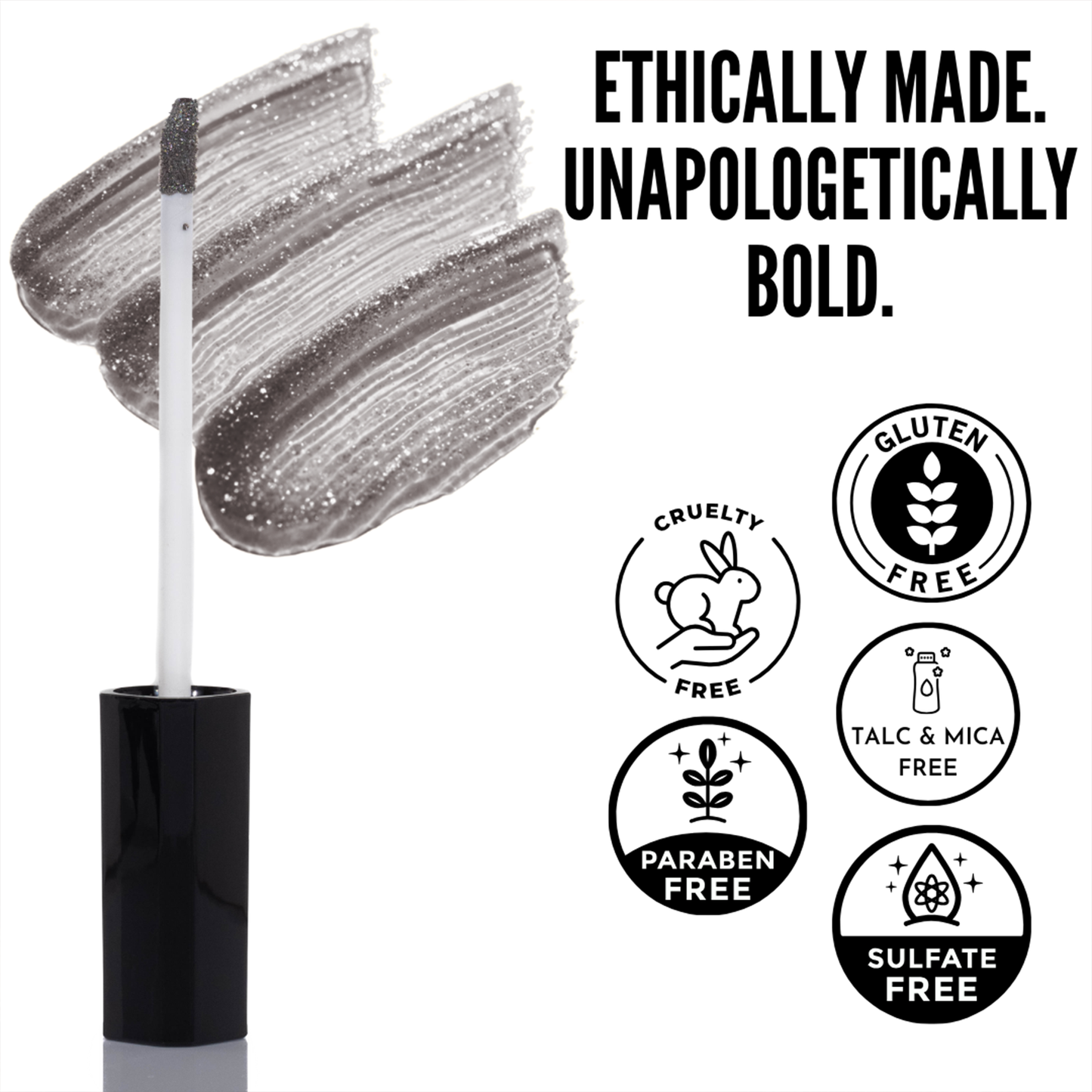 Shimmer Lip Gloss - Steel