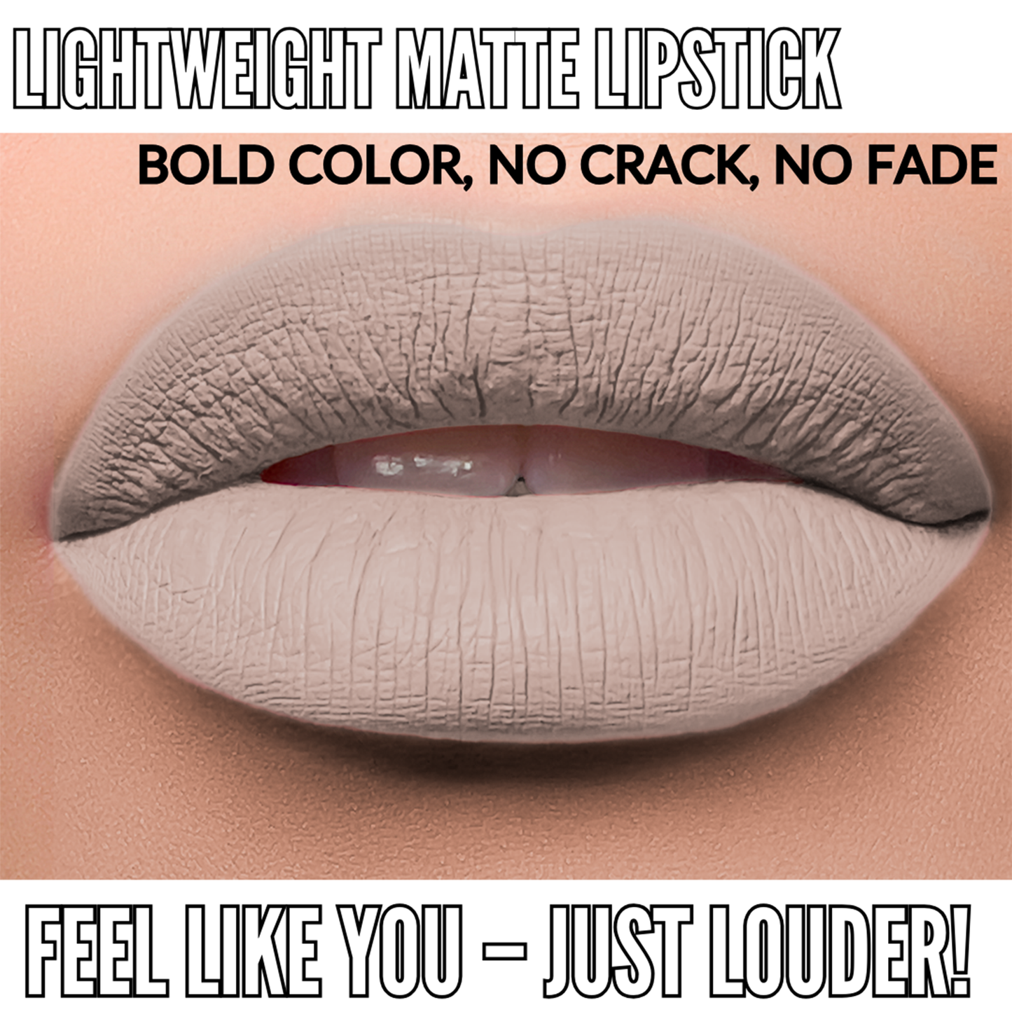 Matte Liquid Lipstick & Liner Set - Nude