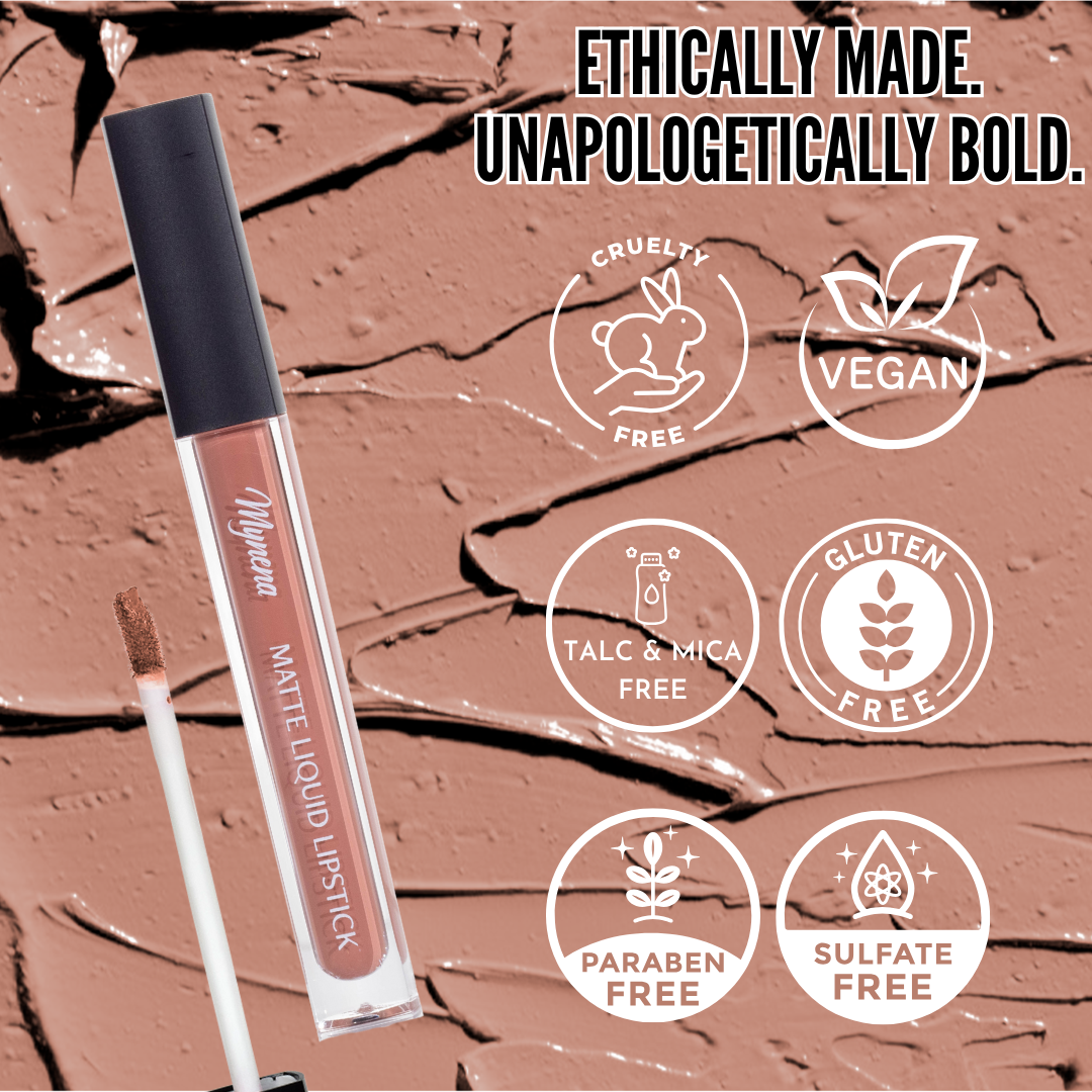 Long-Lasting Matte Liquid Lipstick - Avani