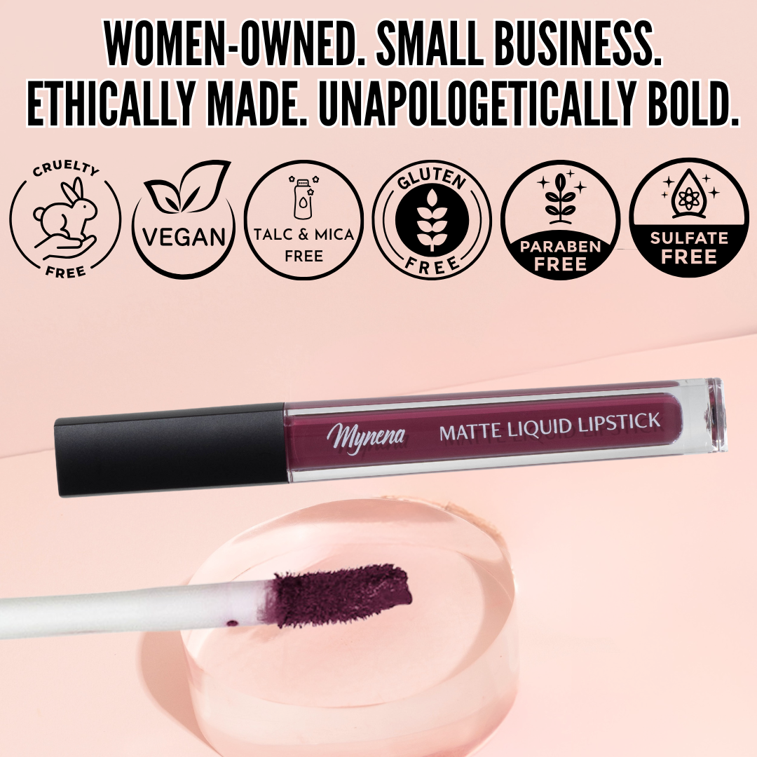 No-Transfer Matte Liquid Lipstick - Plum | Viola
