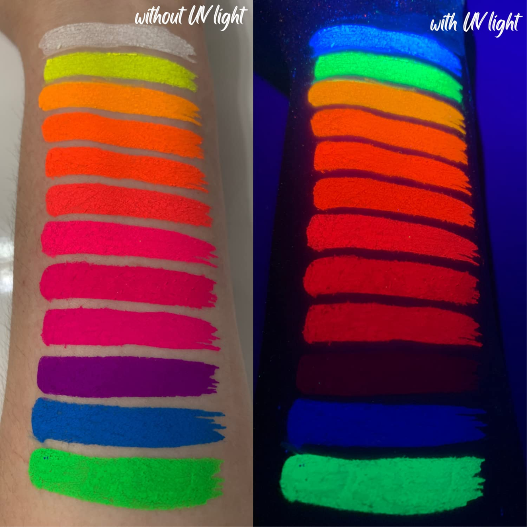 Neon Pigment Powder Kit | 12 Vivid Colors
