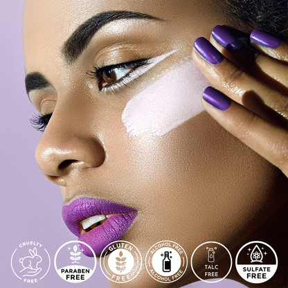 2-in-1 Waterproof Micro-Fork Eyebrow Pencil and Eyeliner Pen - Black