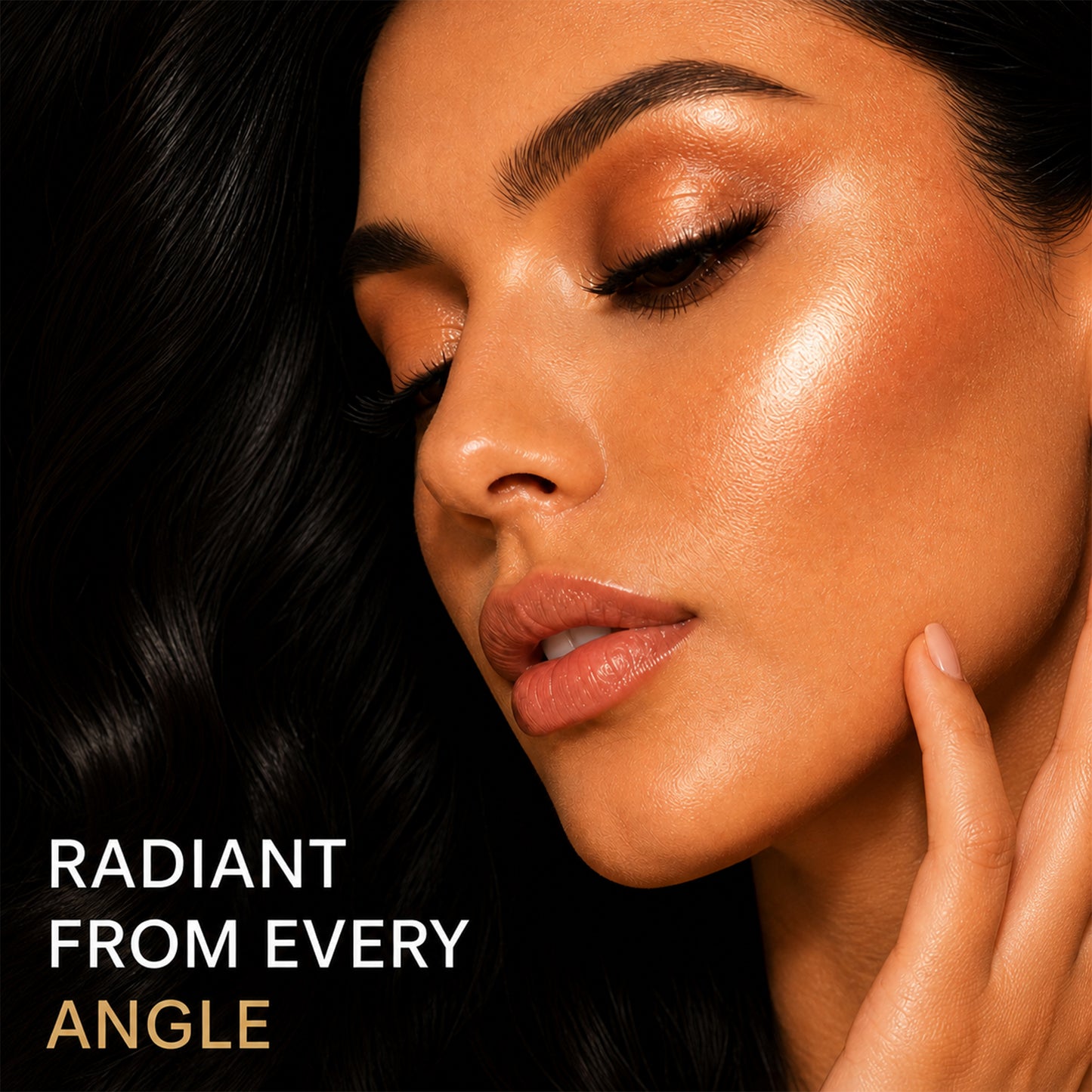 Loose Powder Highlighter – Yellow Gold Glow