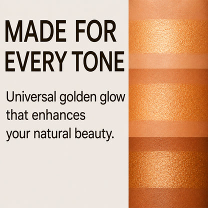 Loose Powder Highlighter – Yellow Gold Glow