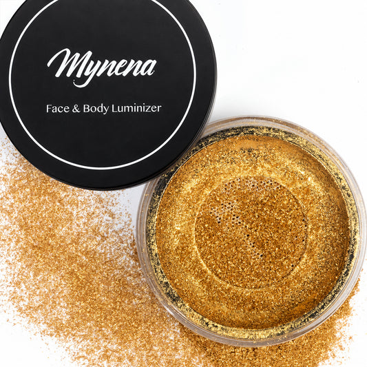 Loose Powder Highlighter – Yellow Gold Glow