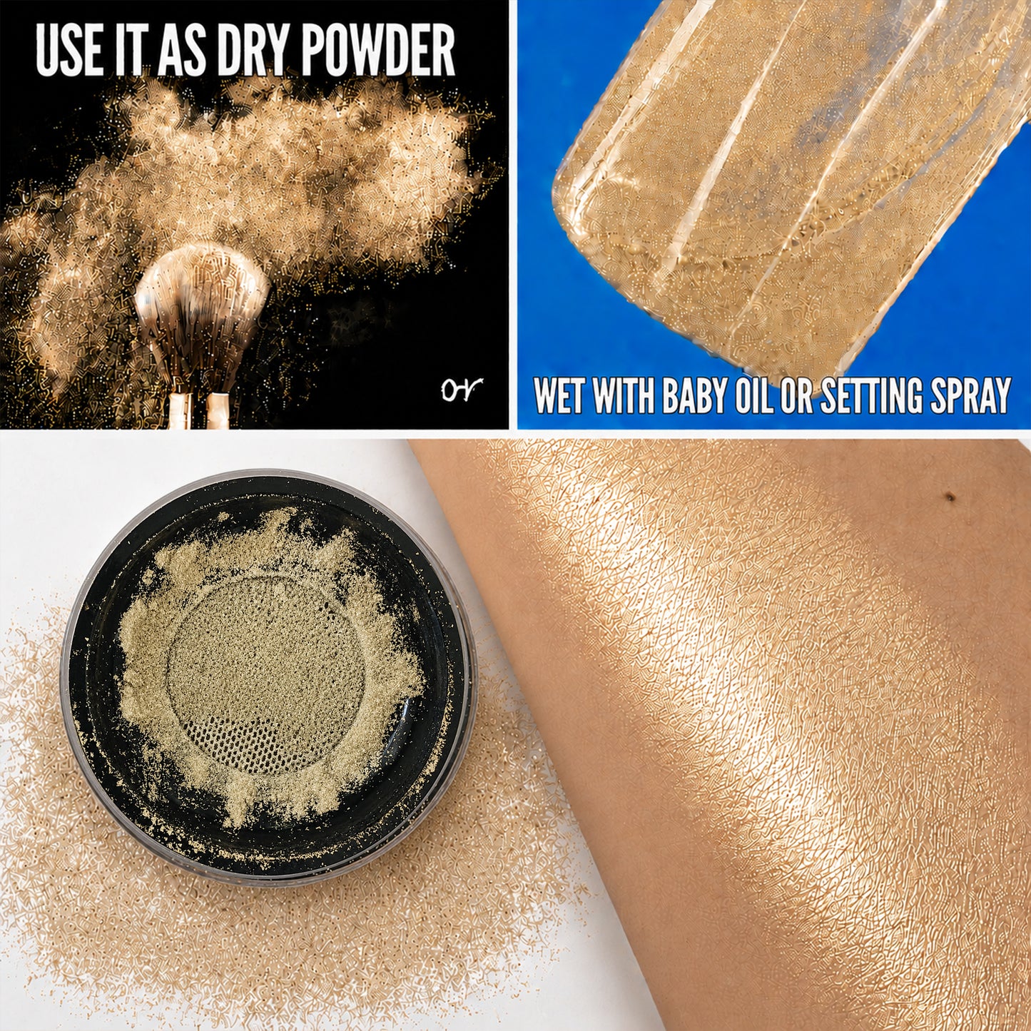 Loose Powder Highlighter – Pearl