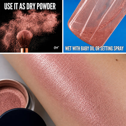 Loose Powder Highlighter – Pink