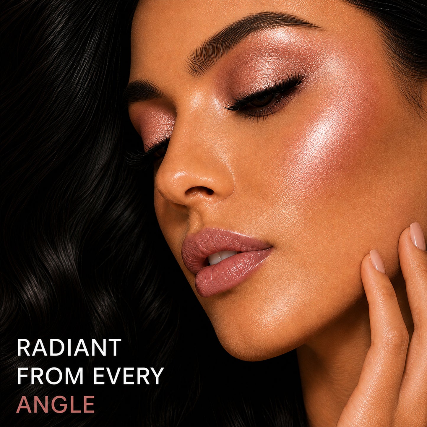 Loose Powder Highlighter – Pink