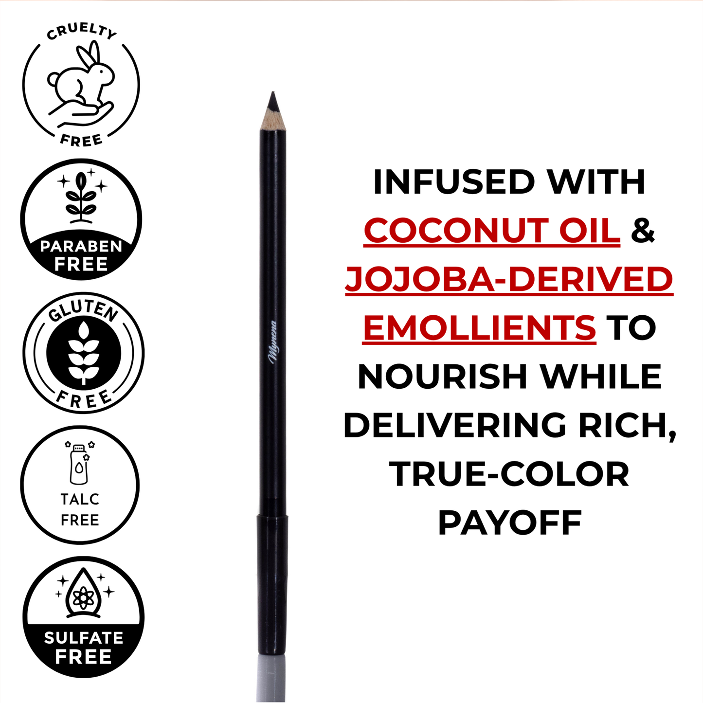 Creamy Lip Liner Pencil - Black