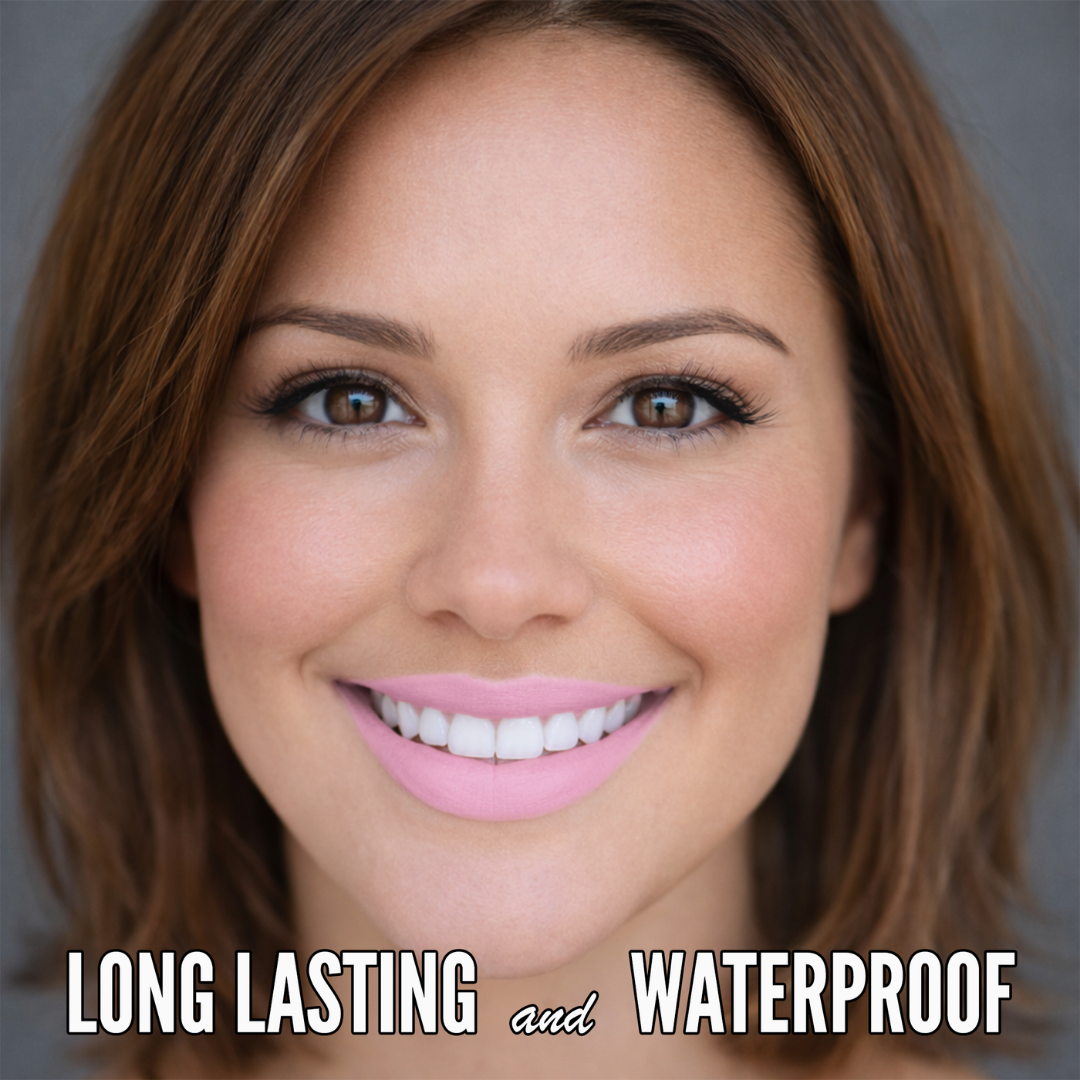 No-Transfer Matte Liquid Lipstick - Soft Pink | Clara