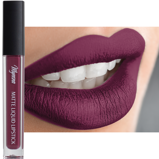 Long-Lasting Matte Liquid Lipstick - Viola