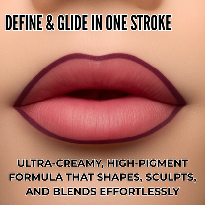 Creamy Lip Liner Pencil - Eggplant