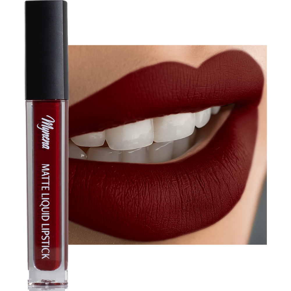 Long-Lasting Matte Liquid Lipstick - Emma