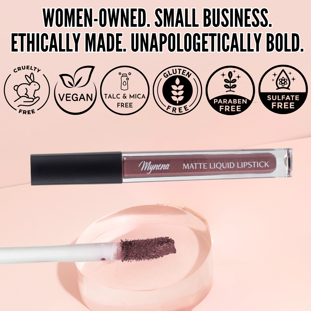 No-Transfer Matte Liquid Lipstick - Mauve | Eve