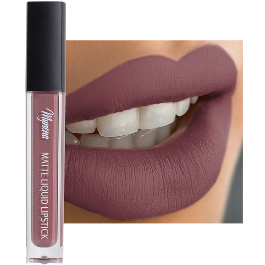 No-Transfer Matte Liquid Lipstick - Mauve | Eve