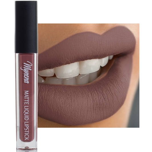 Long-Lasting Matte Liquid Lipstick - Evelyn