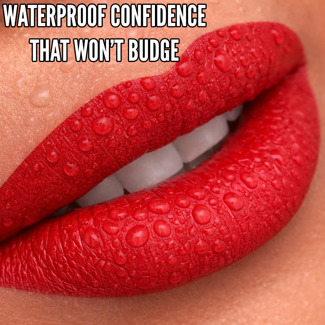No-Transfer Matte Liquid Lipstick - Warm Red | Glory