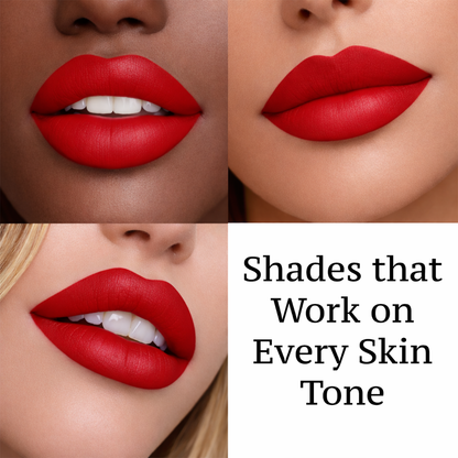 No-Transfer Matte Liquid Lipstick - Warm Red | Glory