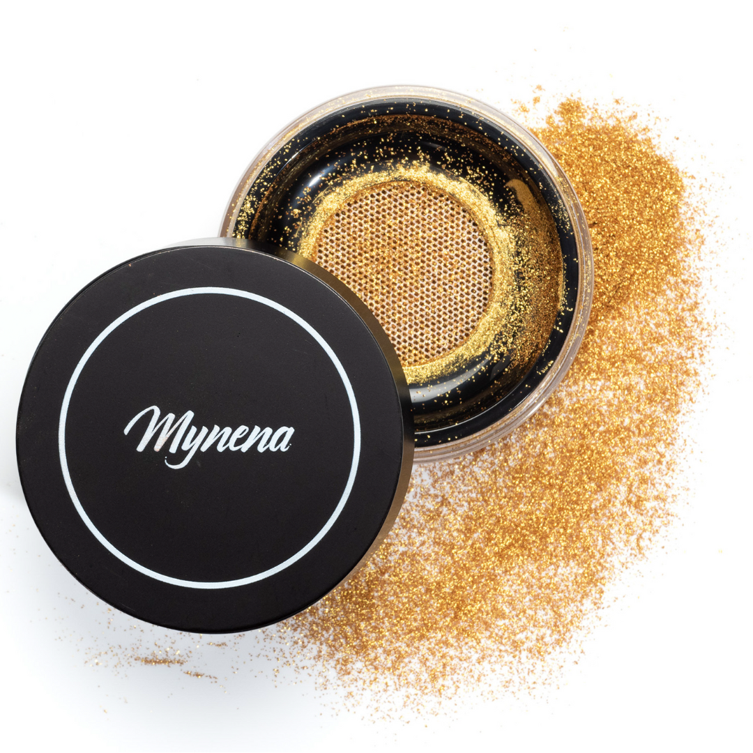 Yellow Gold Highlighter Powder