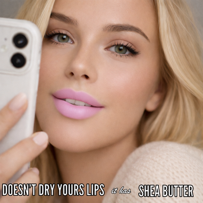 No-Transfer Matte Liquid Lipstick - Soft Blush Pink | Grace