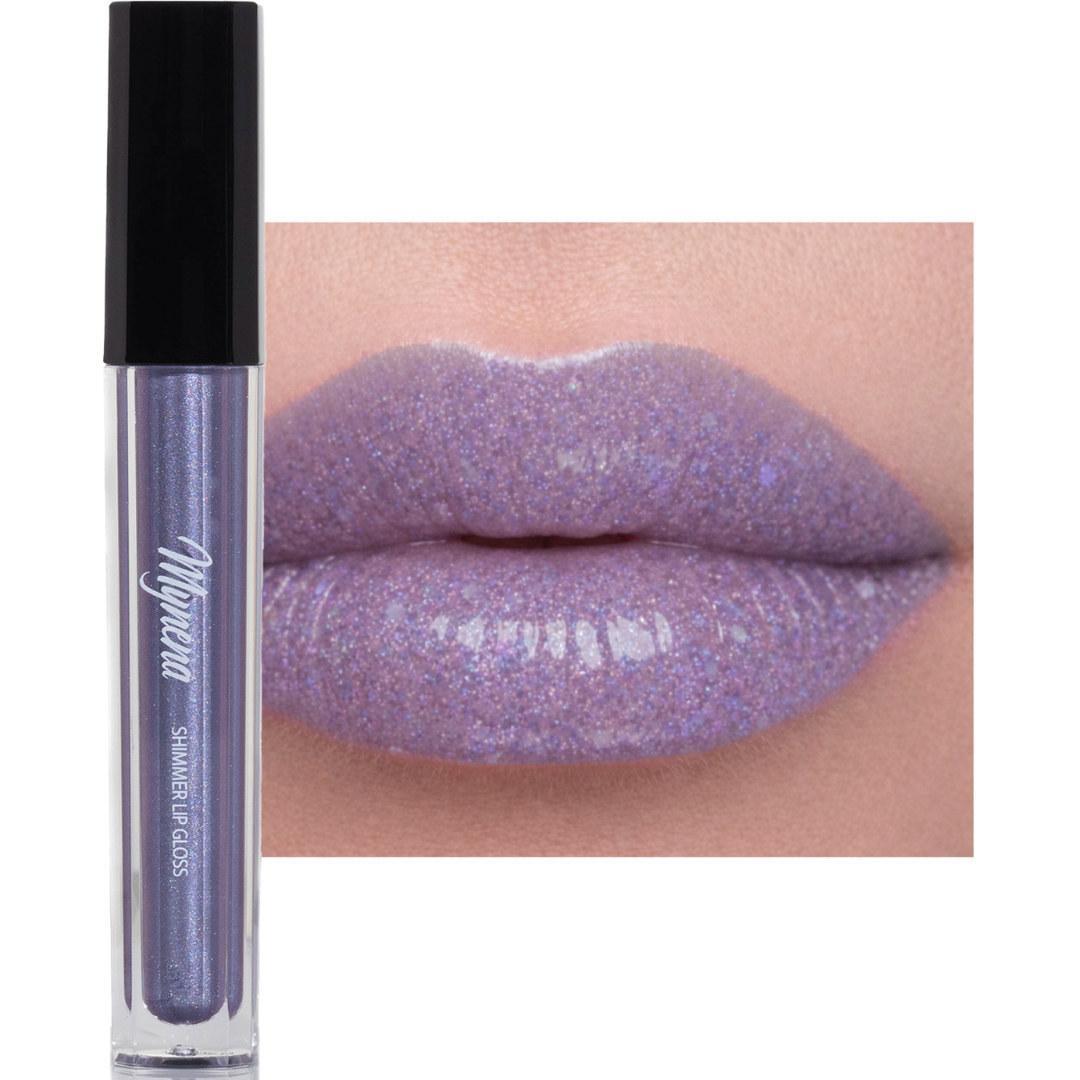 Shimmer Lip Gloss – Multi-Dimensional Glow - Lavender Purple Shimmer | Iriz