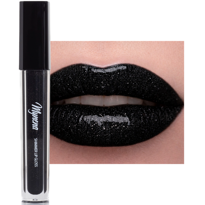 Shimmer Lip Gloss – Multi-Dimensional Glow - Black Diamond Shimmer | Ivony