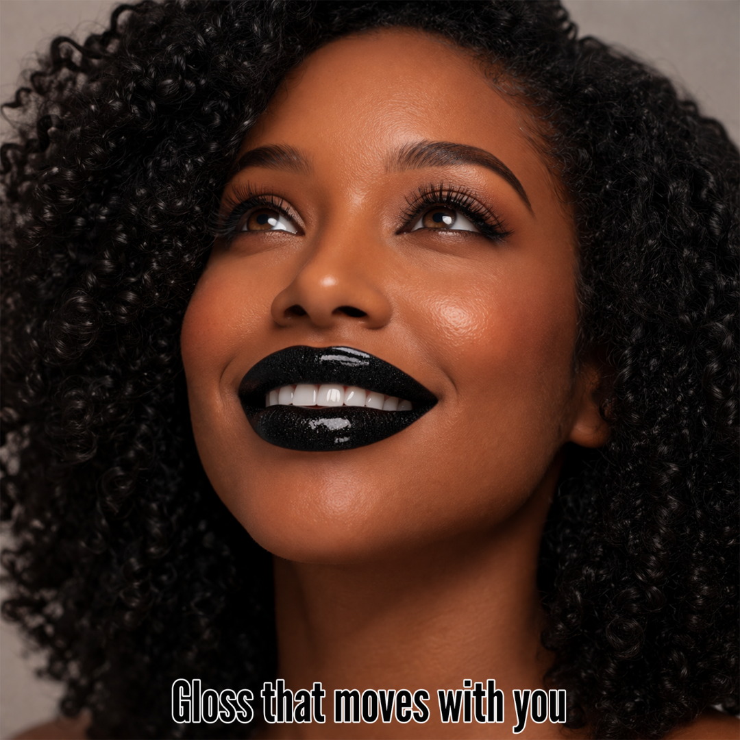 Shimmer Lip Gloss – Multi-Dimensional Glow - Black Diamond Shimmer | Ivony