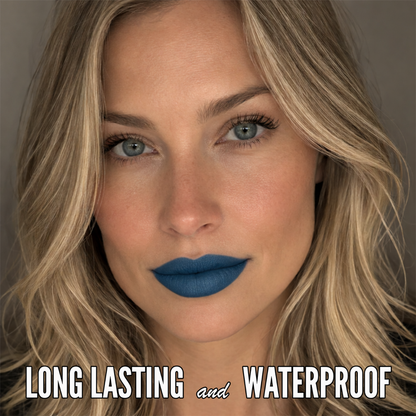 No-Transfer Matte Liquid Lipstick - Muted Teal | Ivy