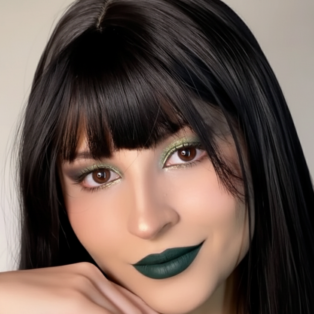 No-Transfer Matte Liquid Lipstick - Deep Forest Green | Jocelyn