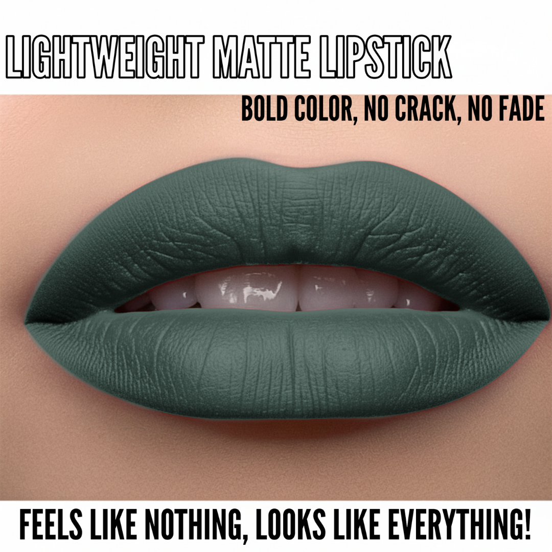 No-Transfer Matte Liquid Lipstick - Muted Sage | Jocelyne