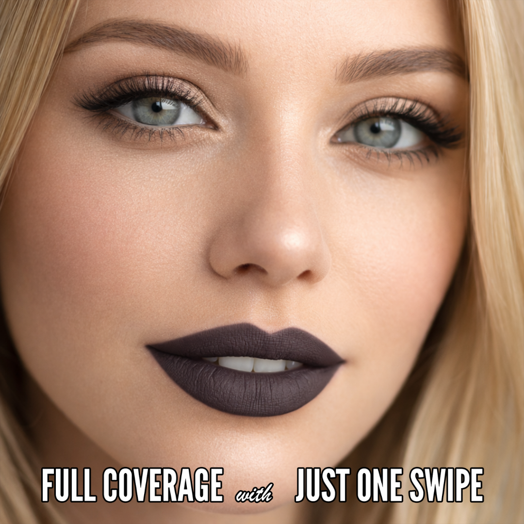 No-Transfer Matte Liquid Lipstick - Deep Espresso | Kiona