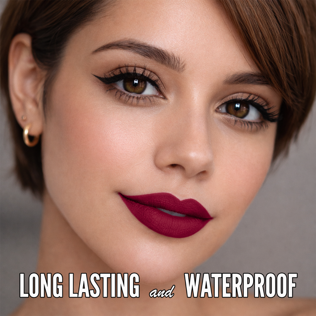 No-Transfer Matte Liquid Lipstick - Berry | Lisy