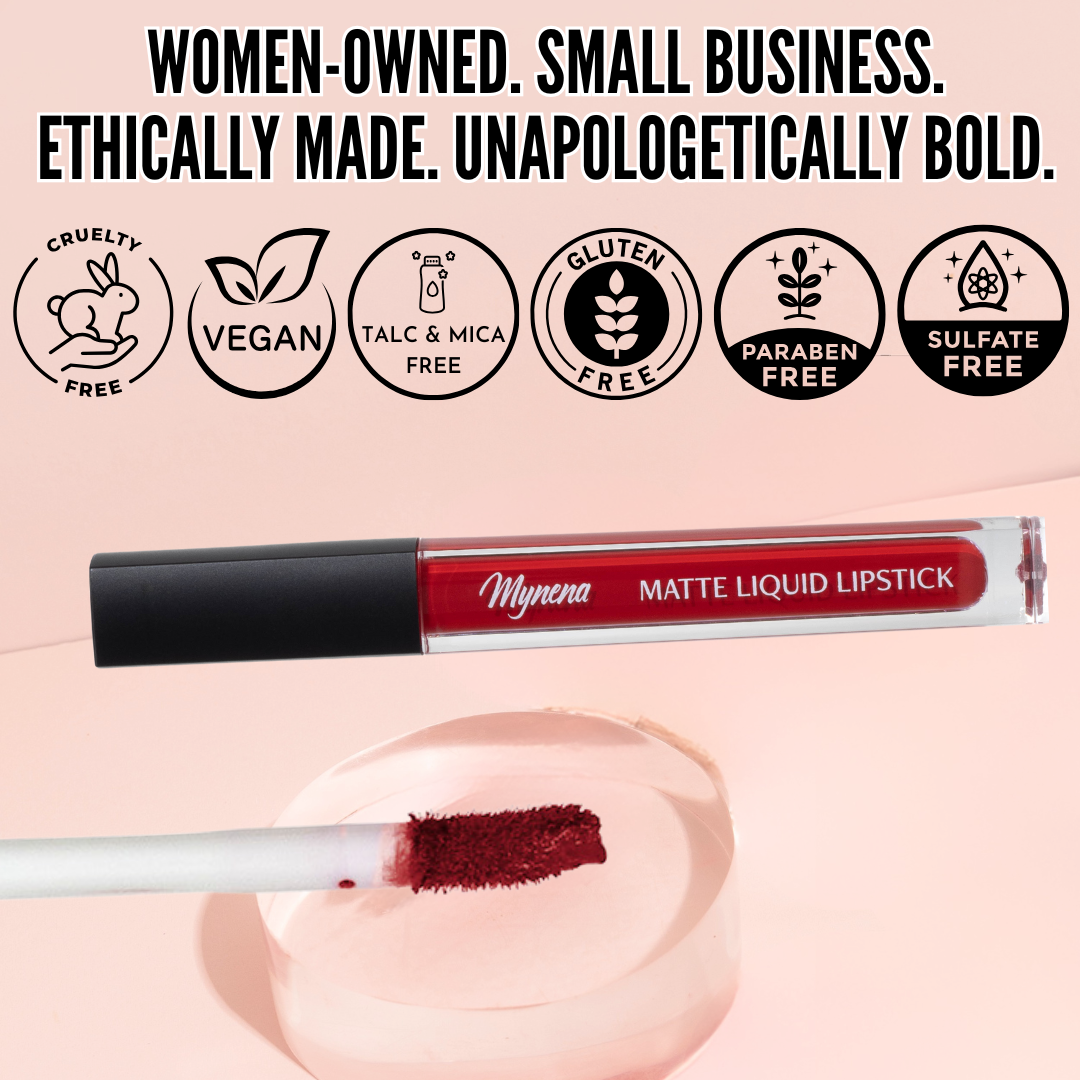No-Transfer Matte Liquid Lipstick - True Red | Lola