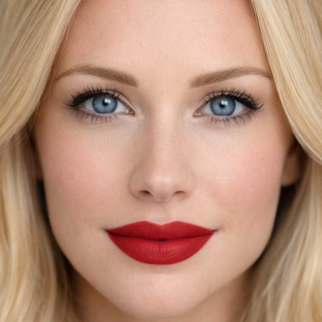 No-Transfer Matte Liquid Lipstick - True Red | Lola