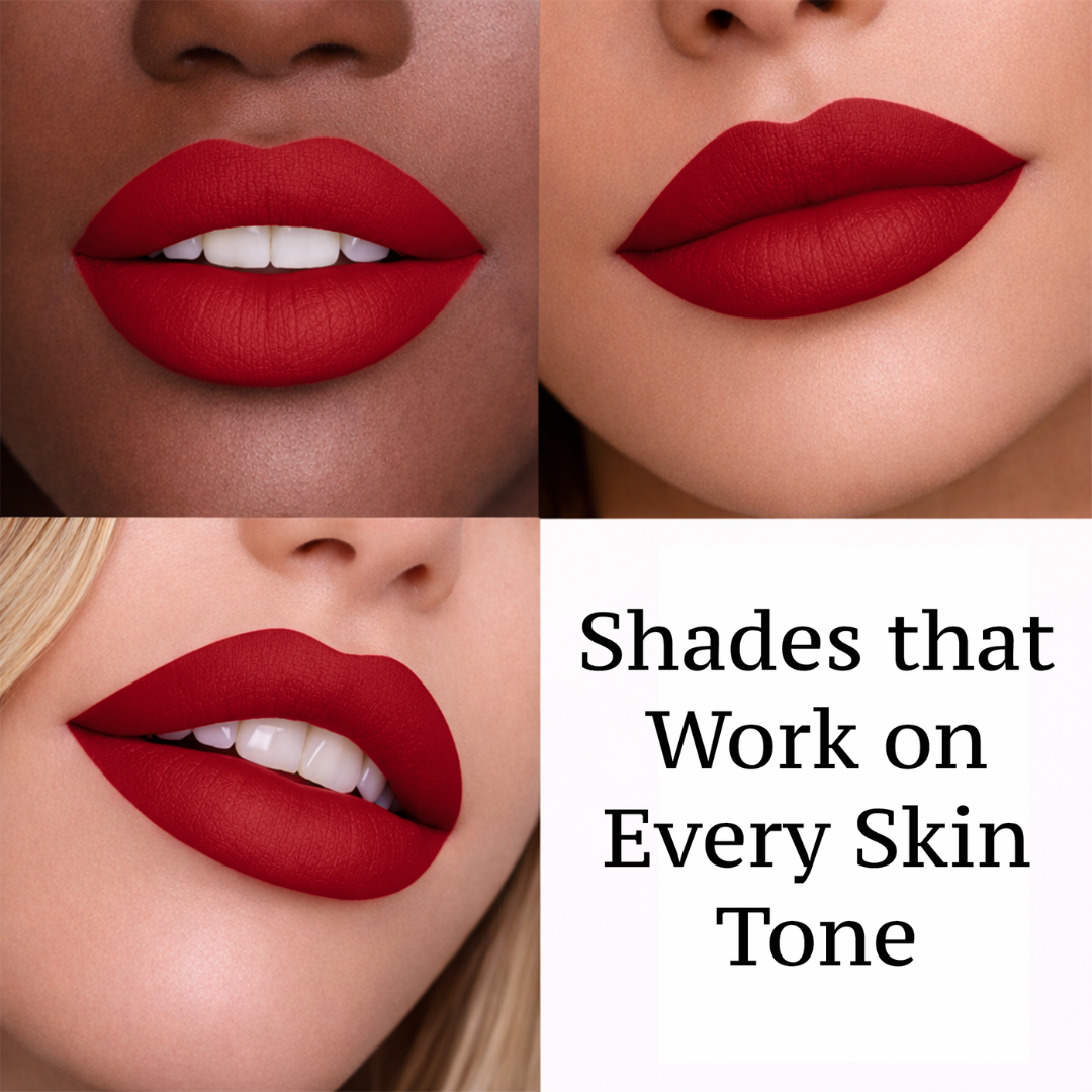 No-Transfer Matte Liquid Lipstick - True Red | Lola