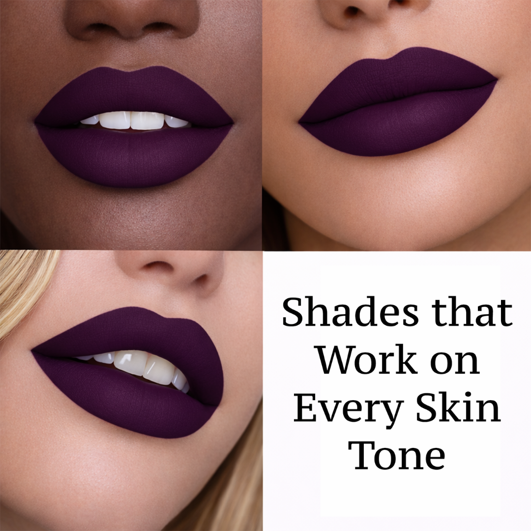 No-Transfer Matte Liquid Lipstick - Deep Plum | Mia