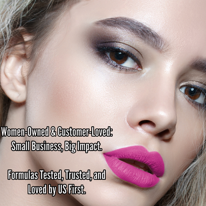 Long-Lasting Matte Liquid Lipstick - Rosa