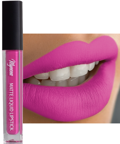 Long-Lasting Matte Liquid Lipstick - Rosa