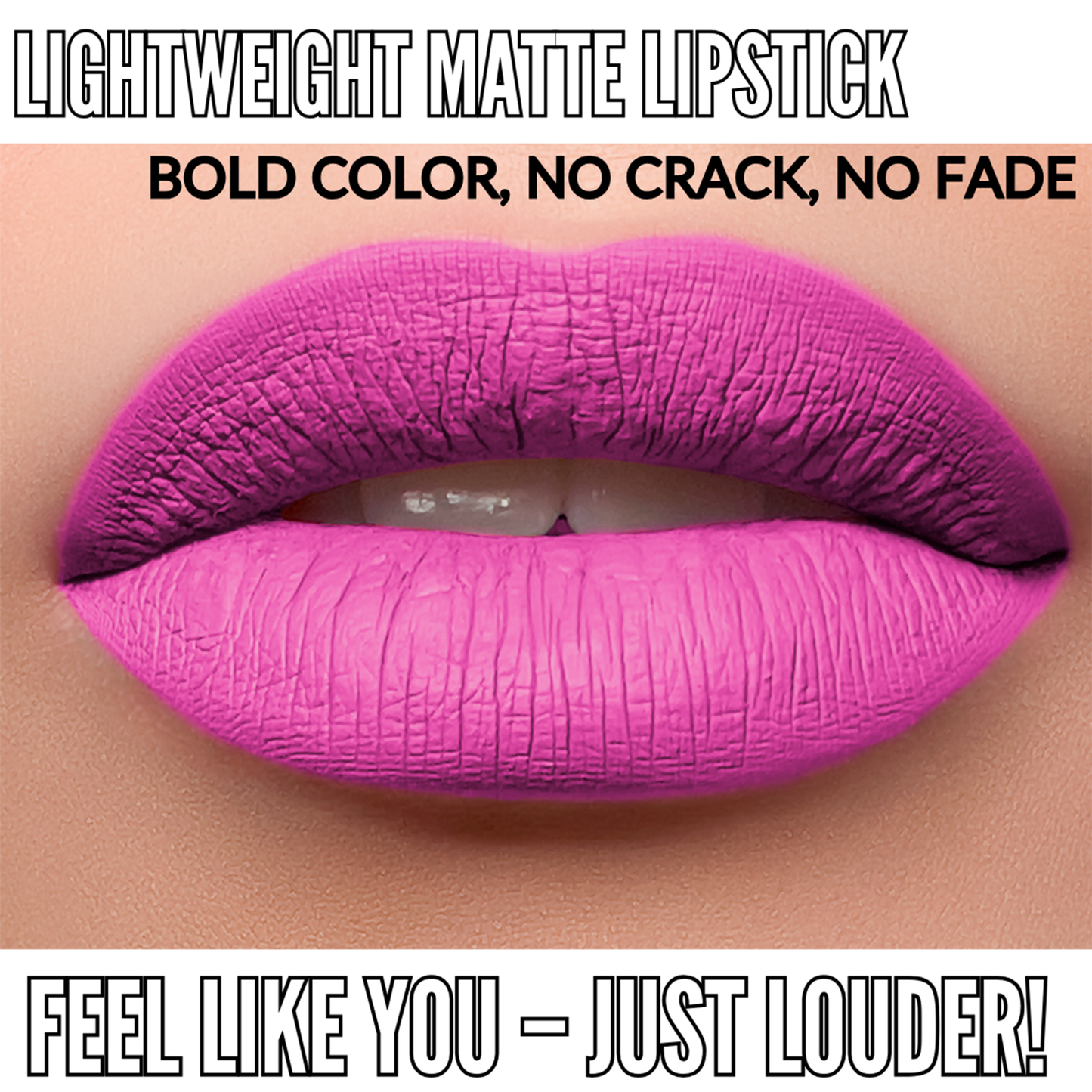 Long-Lasting Matte Liquid Lipstick - Rosa