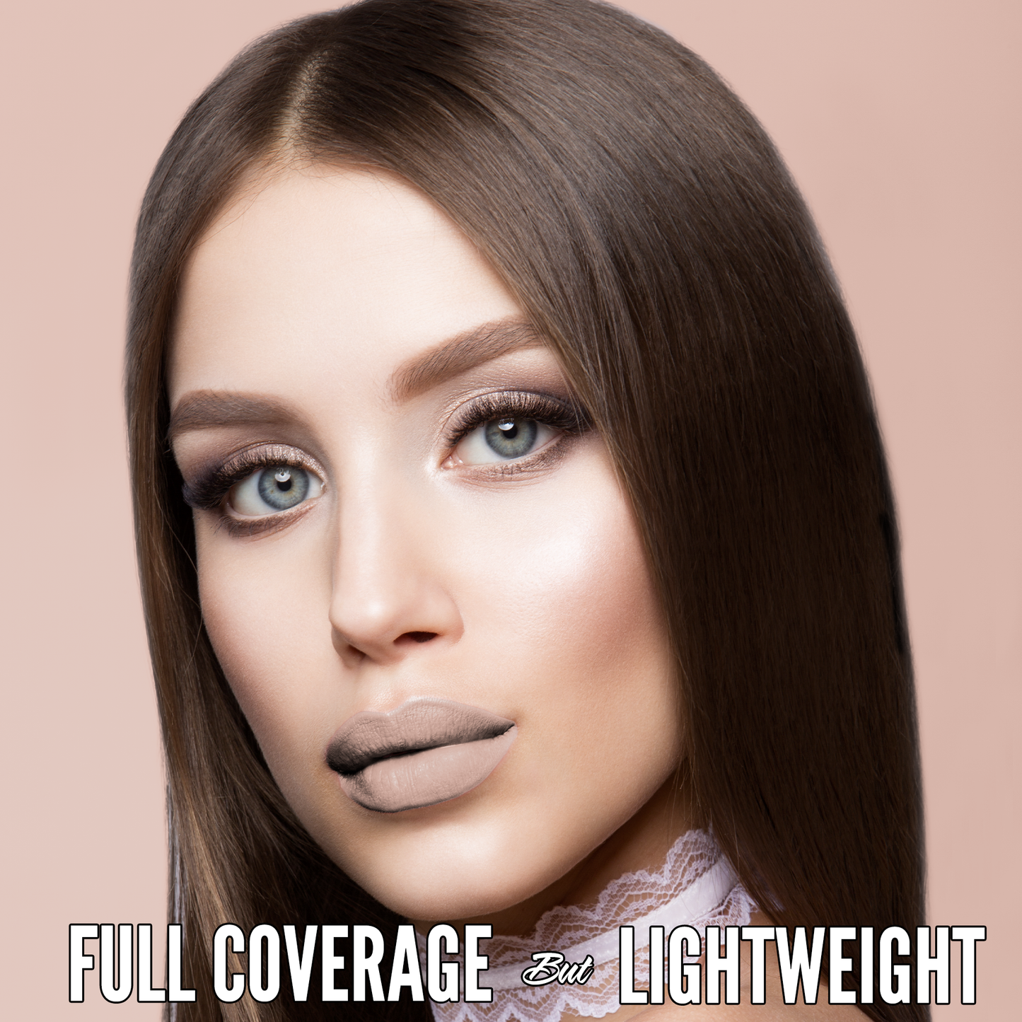 Matte Liquid Lipstick & Liner Set - Nude