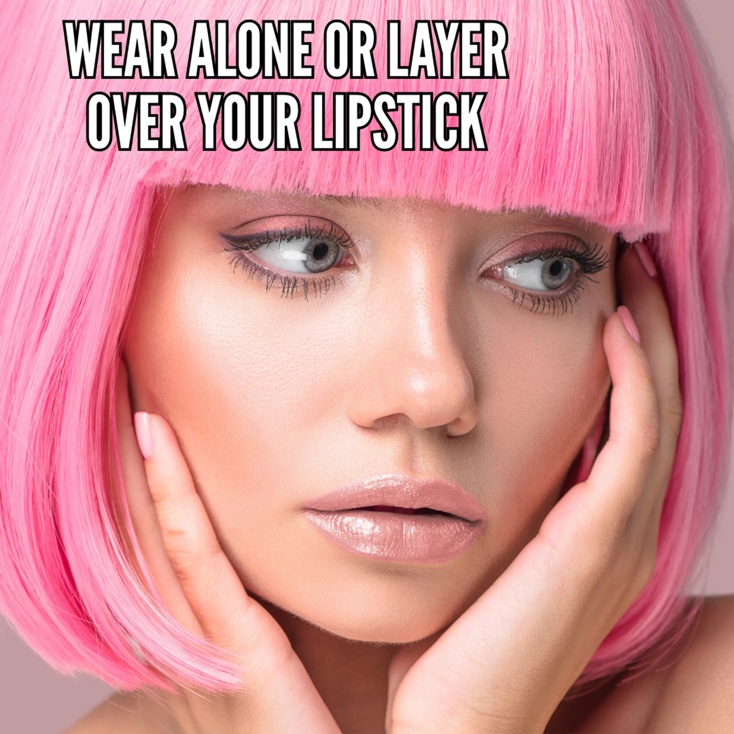 Shimmer Lip Gloss - Pinky