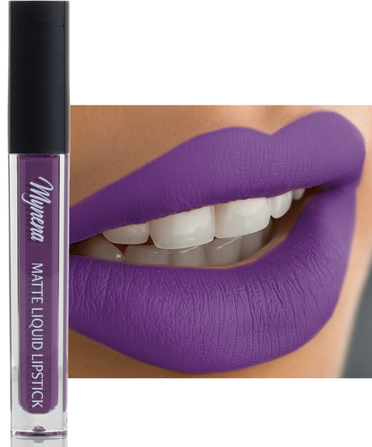 Long-Lasting Matte Liquid Lipstick - Sofia