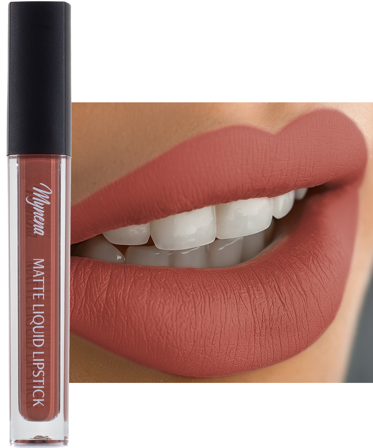 Long-Lasting Matte Liquid Lipstick - Zoe