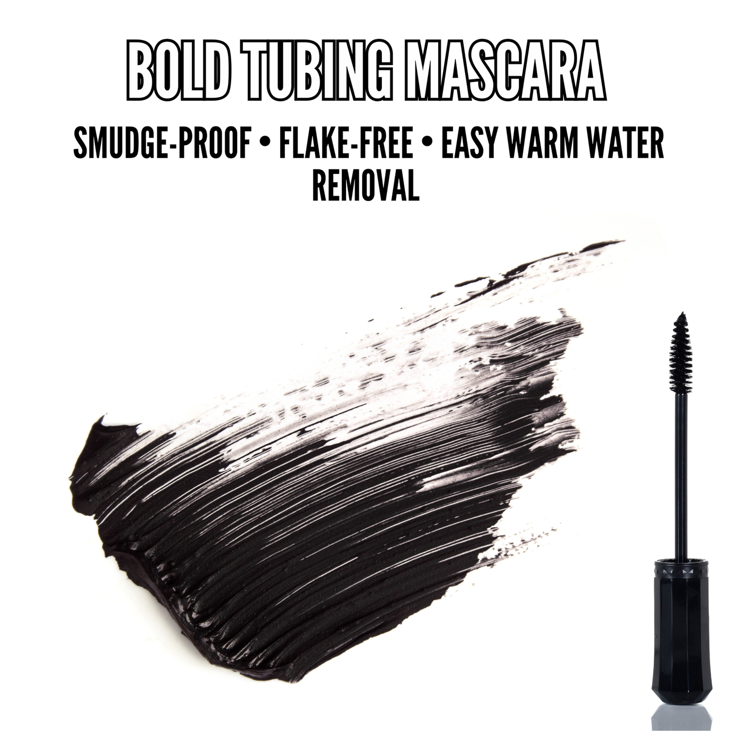 Waterproof Lash Tubing Mascara – Black
