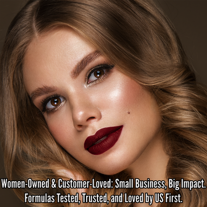 Long-Lasting Matte Liquid Lipstick - Emma