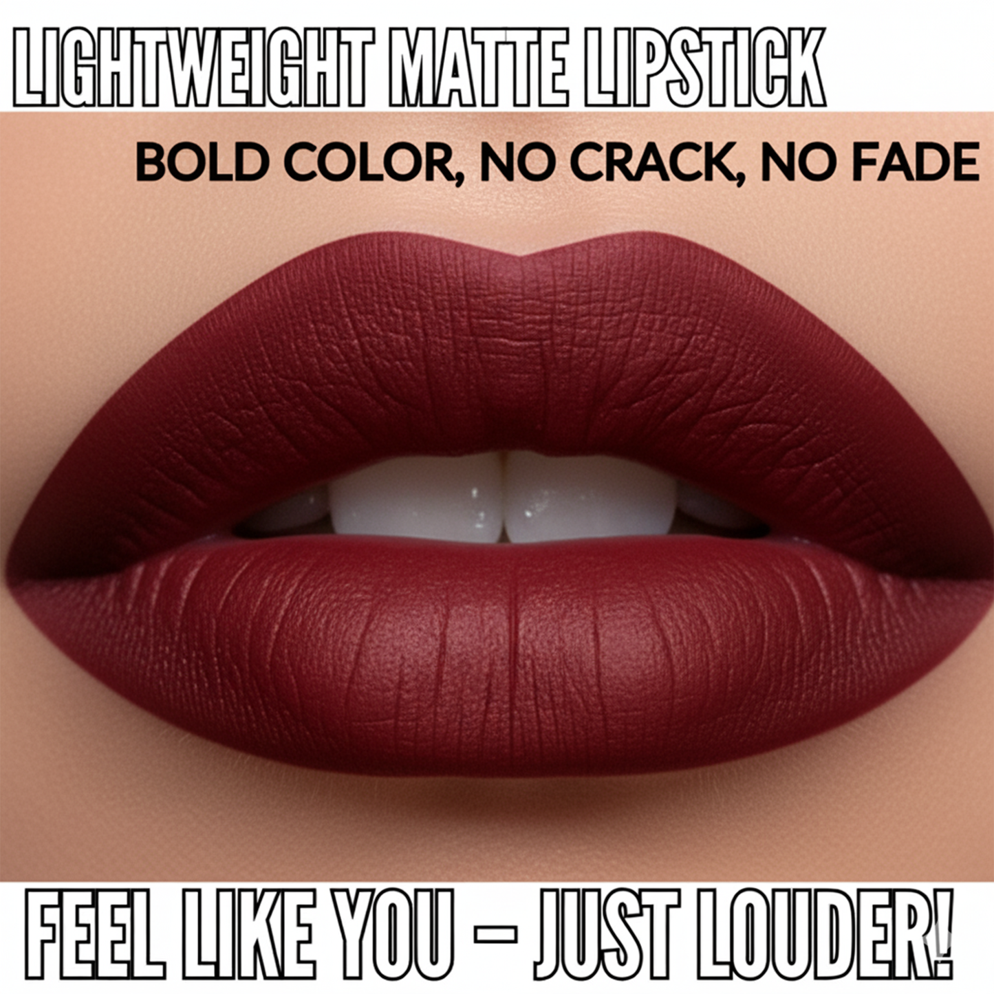 Long-Lasting Matte Liquid Lipstick - Emma