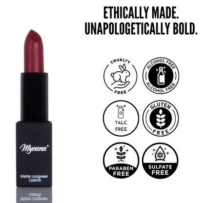 Bullet Matte Lipstick Classic Red - Elizabeth