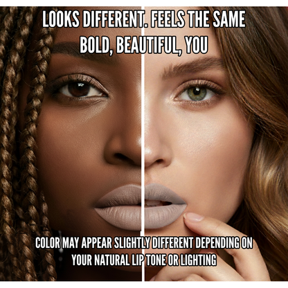 Matte Liquid Lipstick & Liner Set - Nude